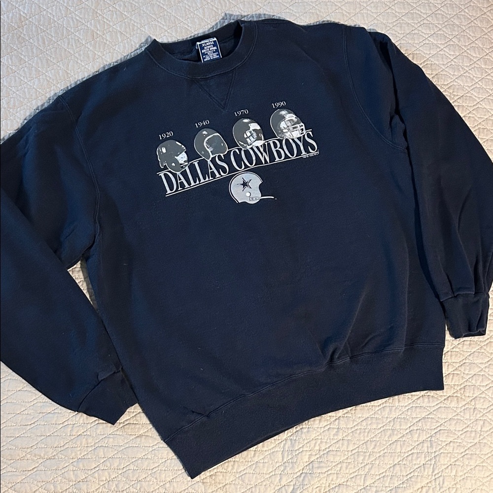 NFL Dallas Cowboys Vintage Crewneck Sweatshirt